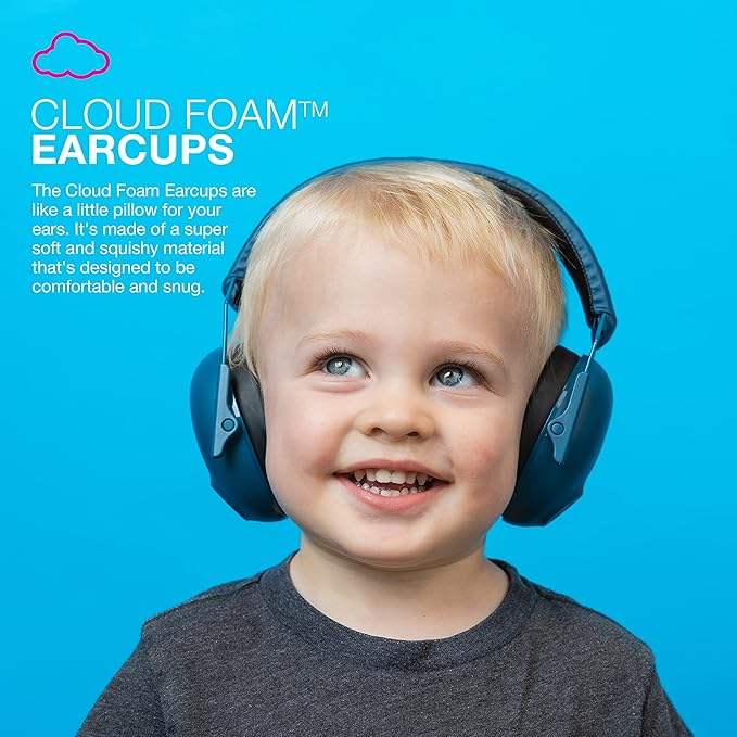 SNR 29dB Over-Ear Children's Hearing Protection Headphones ABS Material for Safety ENC Noise Reduction Suitable for Children with Autism